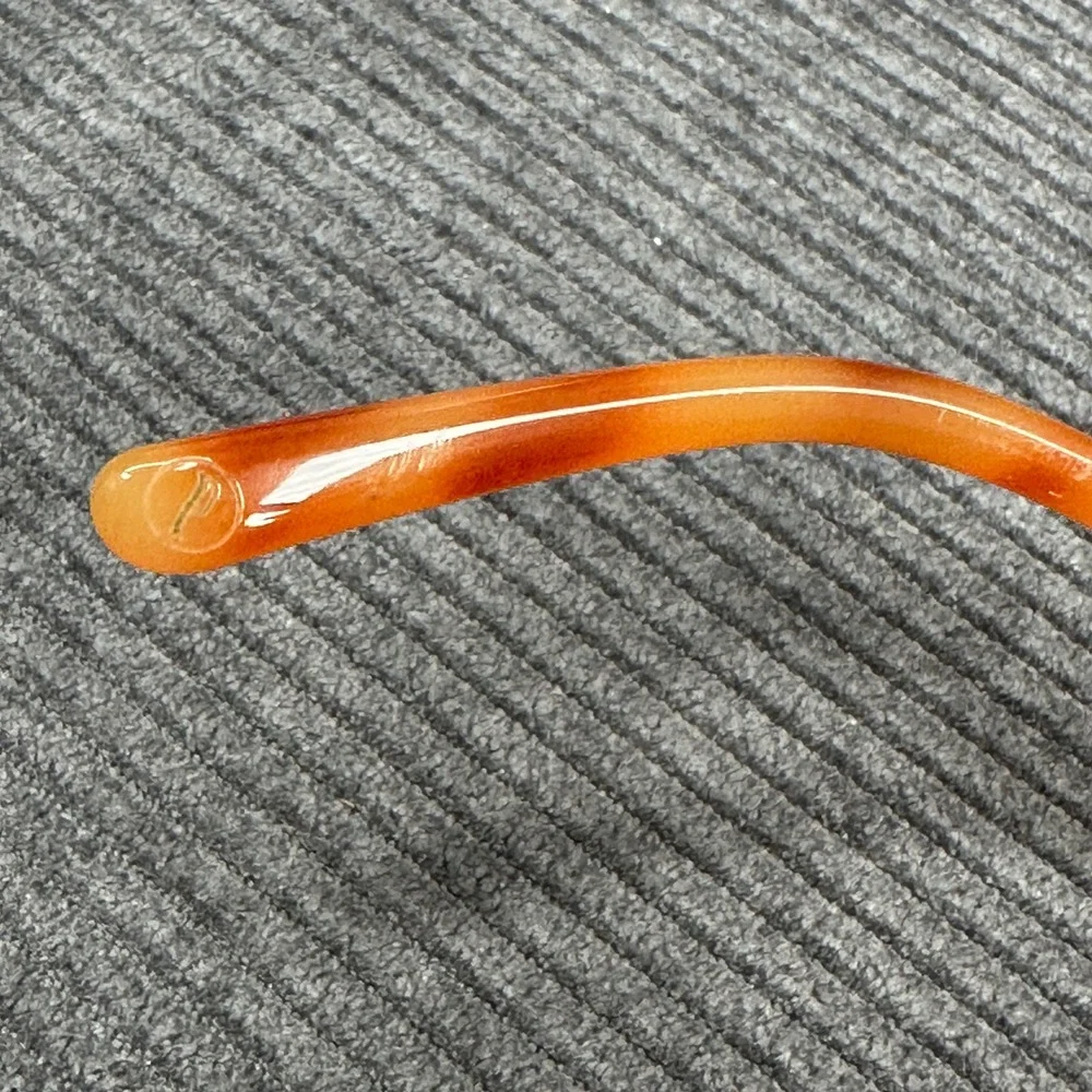 Crap‎ Eyewear The Nudie Club Polarized Y2K Sunglasses Orange Tortoise Gold 52-20